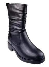 Botki skórzane SERGIO LEONE BT283-S - zdjęcie 2