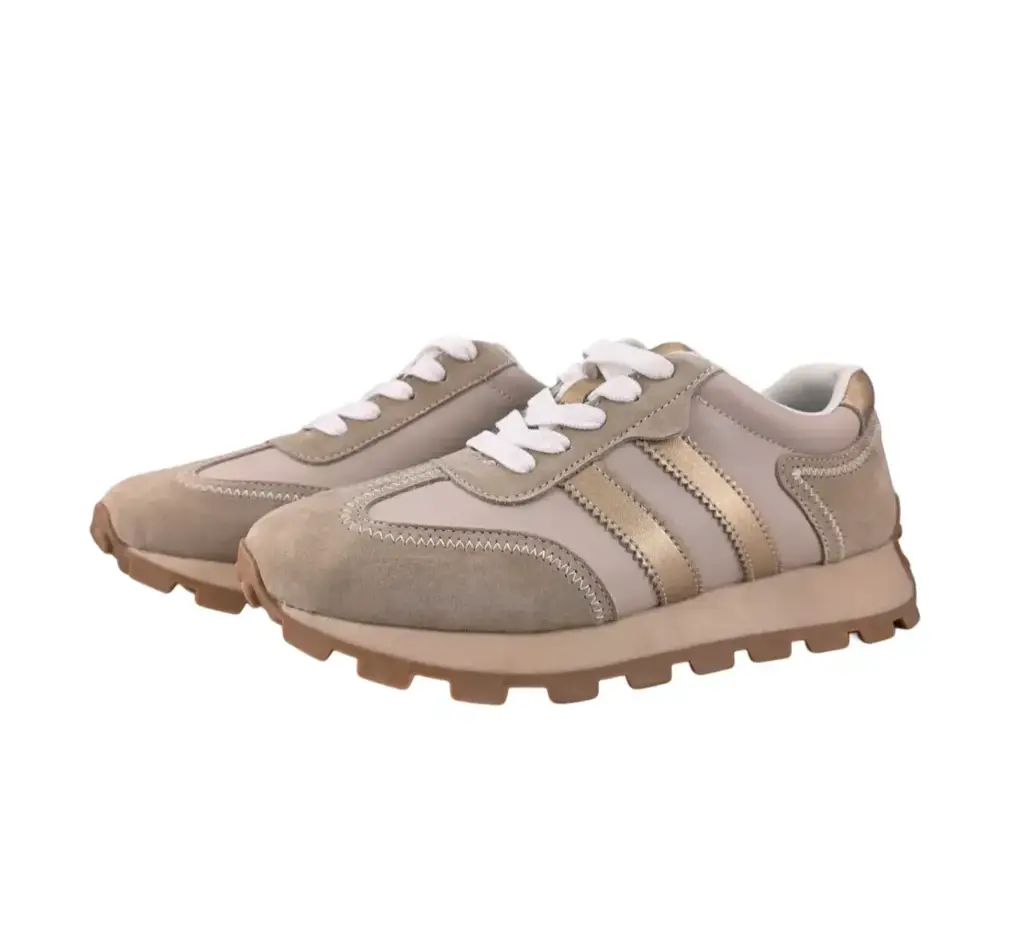 Sneakersy skórzane S.BARSKI LR61-7096 - zdjęcie 6