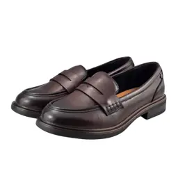 Loafersy damskie skórzane VINCEZA 133119 - zdjęcie 3