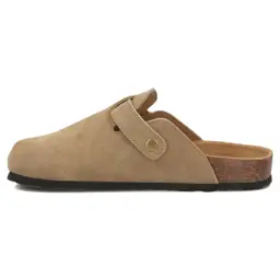 Klapki damskie skórzane FILIPPO DK7918 Taupe - zdjęcie 3