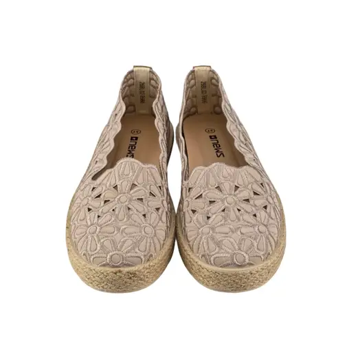 Damskie espadryle z kwiatowym wzorem 9966 - zdjęcie 3
