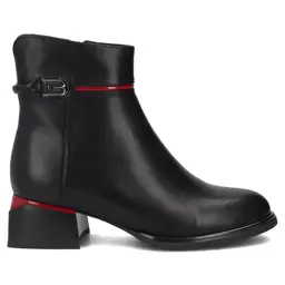 Botki damskie skórzanr FILIPPO DBT8124 - zdjęcie 1
