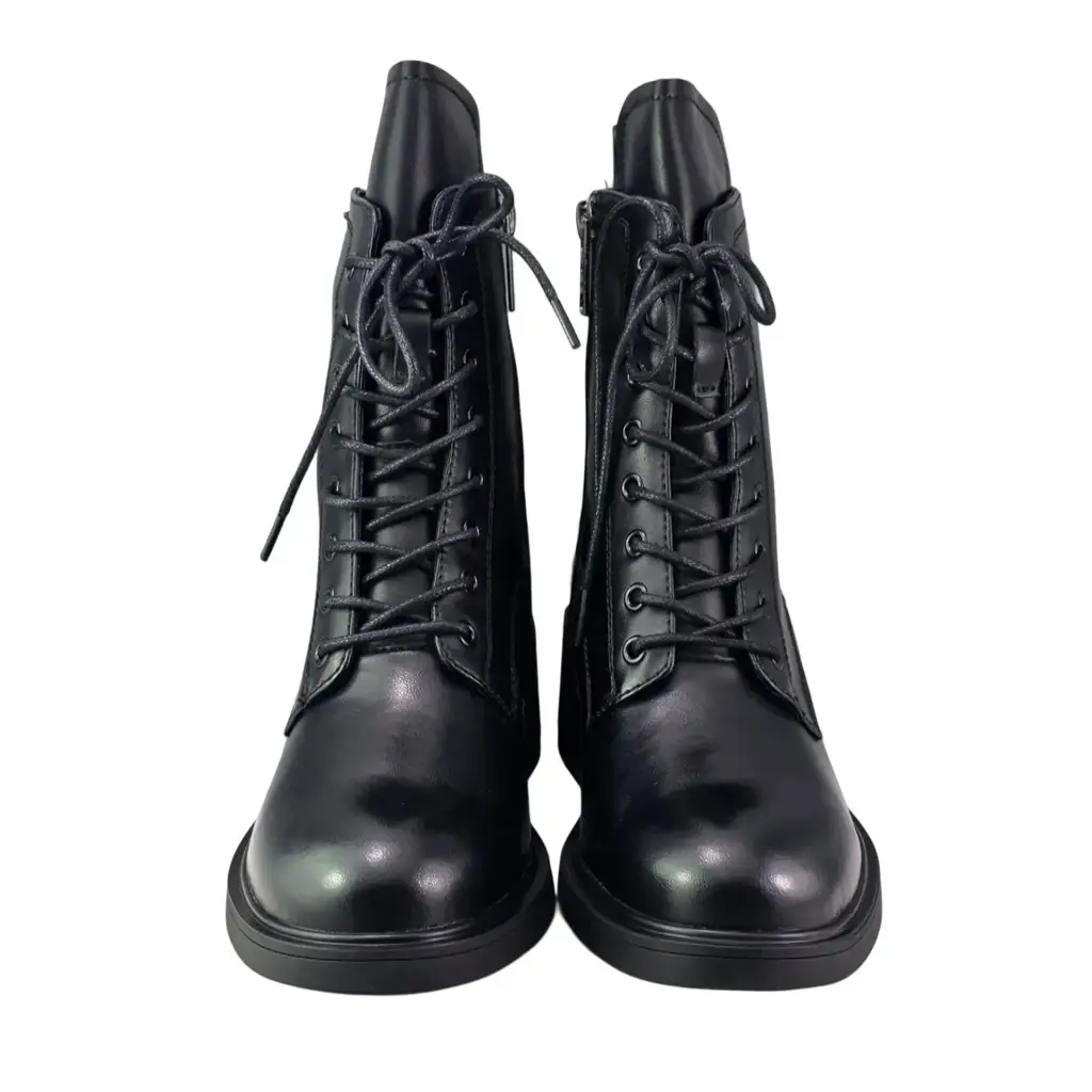 Botki damskie skórzane VINCEZA 89162 Czarny - miniatura 4