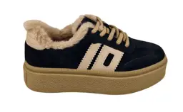 Ocieplane sneakersy VINCEZA 79556 skóra Czarny