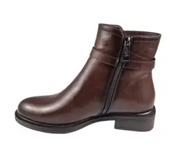 Botki VINCEZA 58572 PU Brązowy - zdjęcie 3
