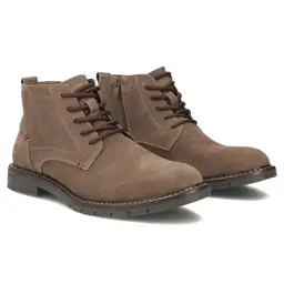 Botki męskie skórzane FILIPPO MBT8318 Taupe - zdjęcie 2