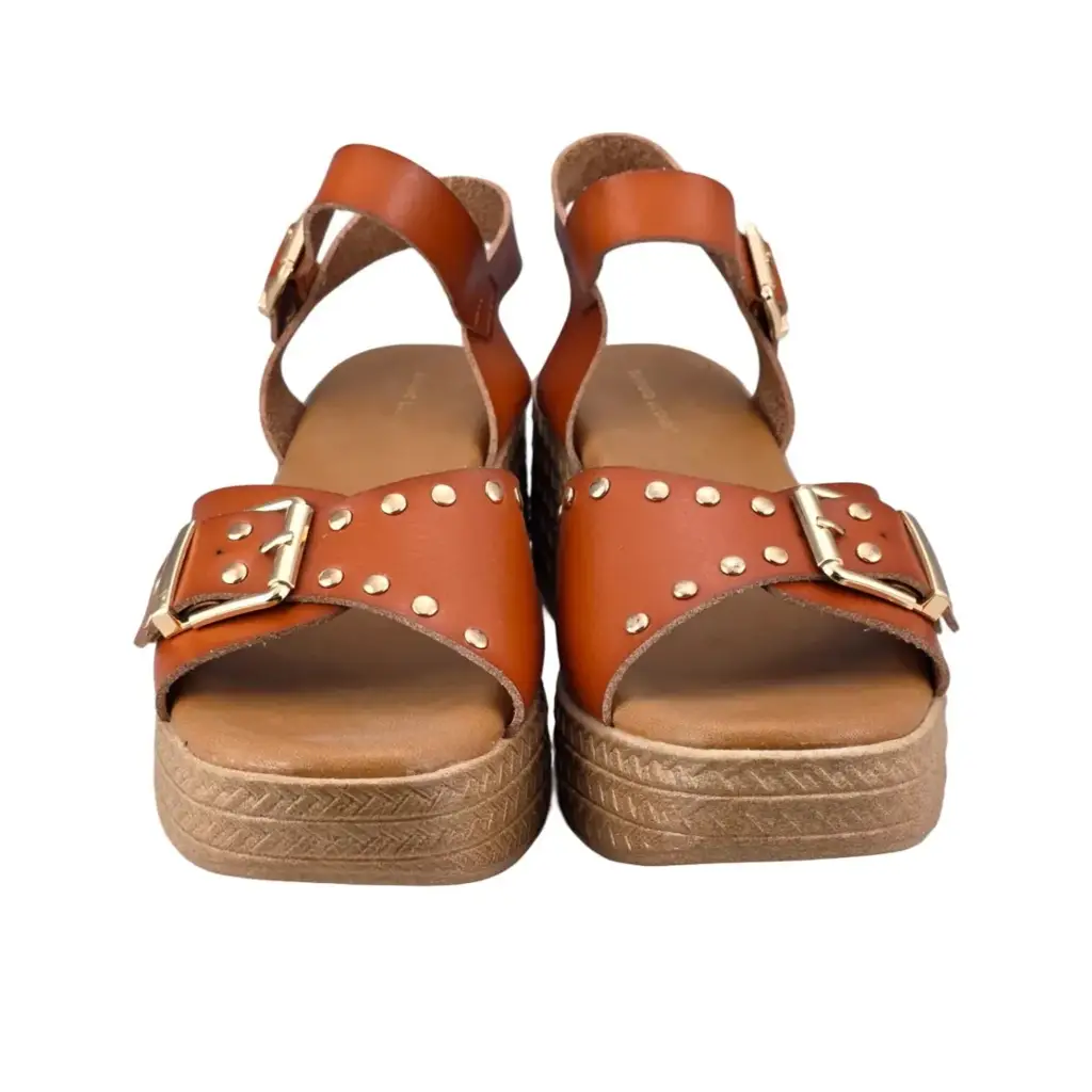 Sandały damskie na koturnie SERGIO LEONE SK067H - miniatura 4