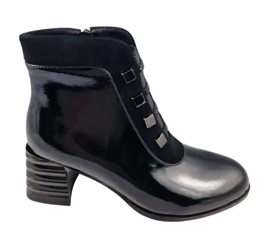 Botki damskie na obcacie ESTETIC D-440 - zdjęcie 2