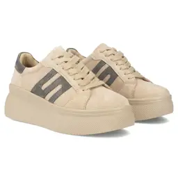 Sneakersy damskie skórzane FILIPPO DP7175 - zdjęcie 3