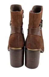 Botki skórzane SERGIO LEONE BT25384-S Brązowy - zdjęcie 3
