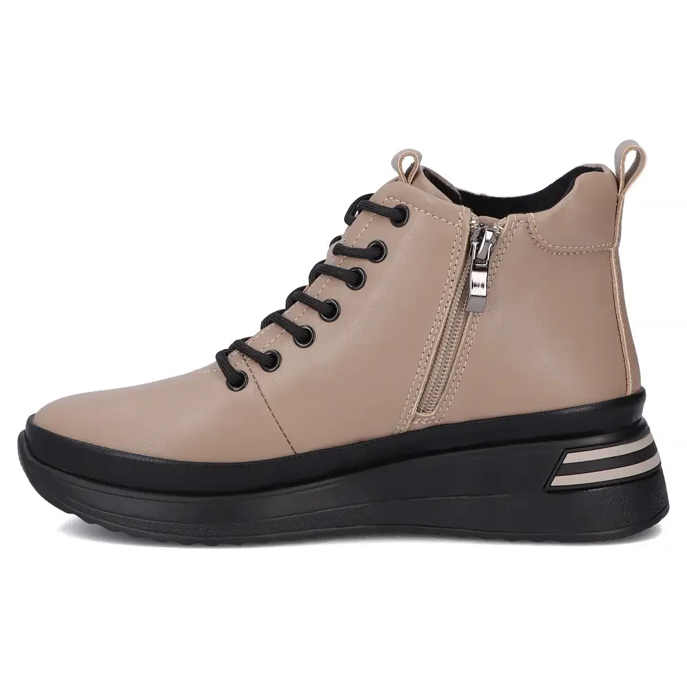 Botki damskie skórzane FILIPPO DBT4215 Taupe - miniatura 4
