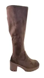 Zamszowe kozaki ESTETIC 58332 - zdjęcie 2