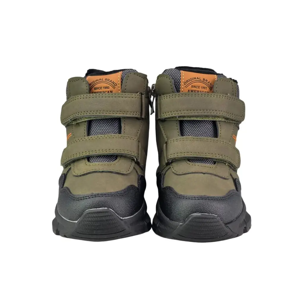 Obuwie zimowe chłopięce AMERCIAN XD 141 Khaki - miniatura 4