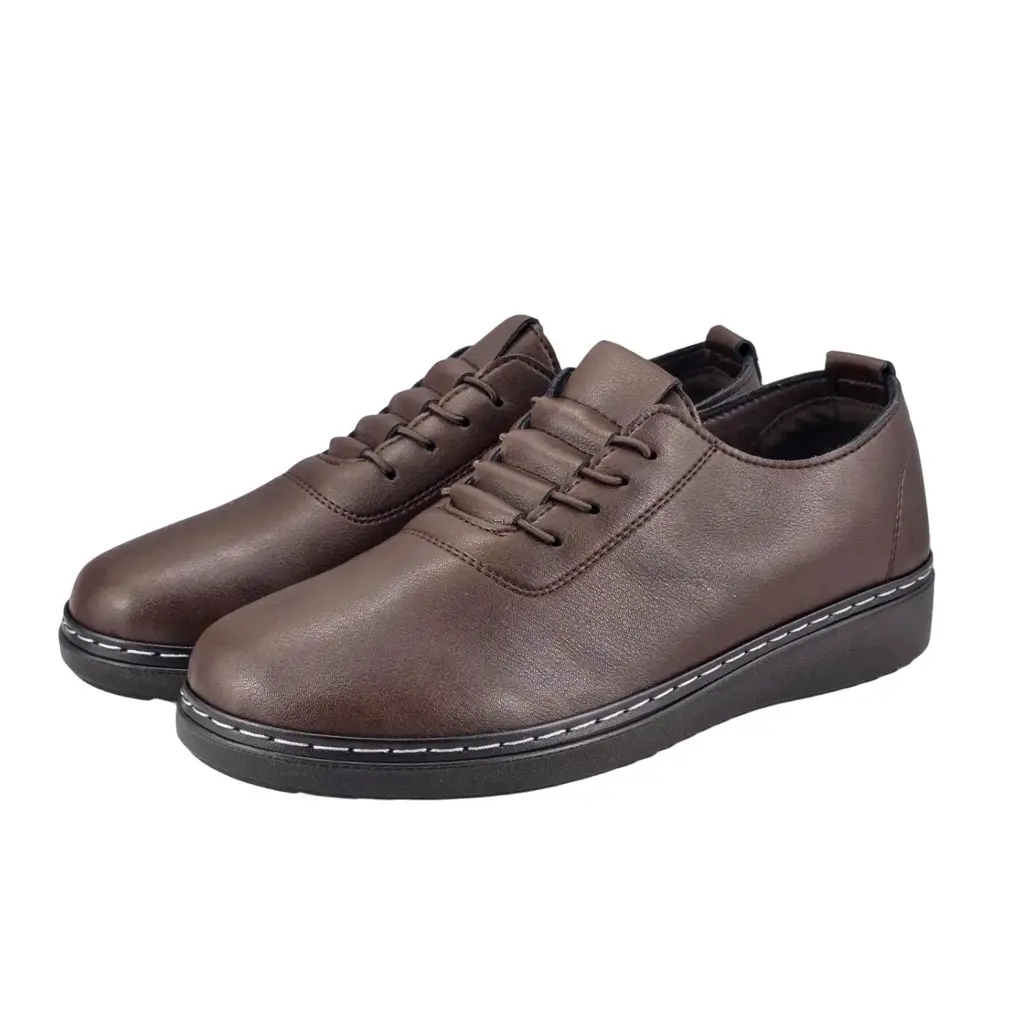 Półbuty UNISOFT 24PB02-5933 Brązowy - miniatura 2