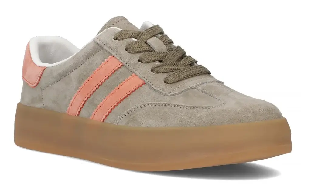 Skórzane sneakersy FILIPPO DP6764 - zdjęcie 5