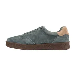 Skórzane sneakersy damskie zamszowe S.BARSKI 7103 - zdjęcie 2