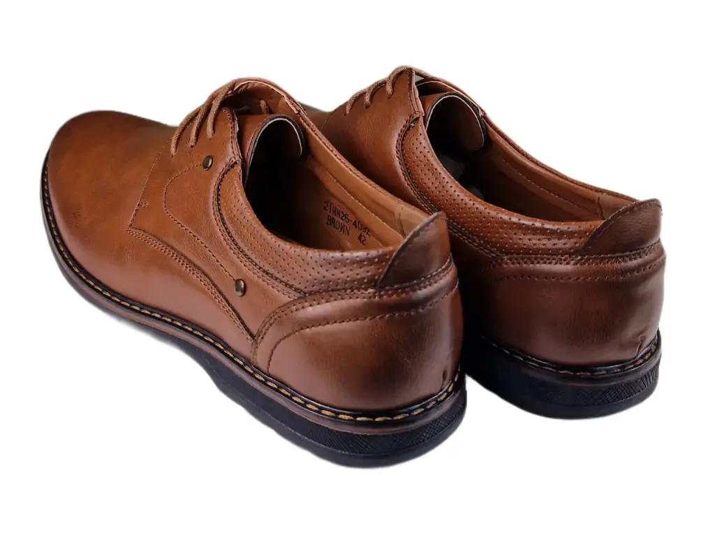 Eleganckie męskie półbuty UNISOFT 4092 - zdjęcie 4