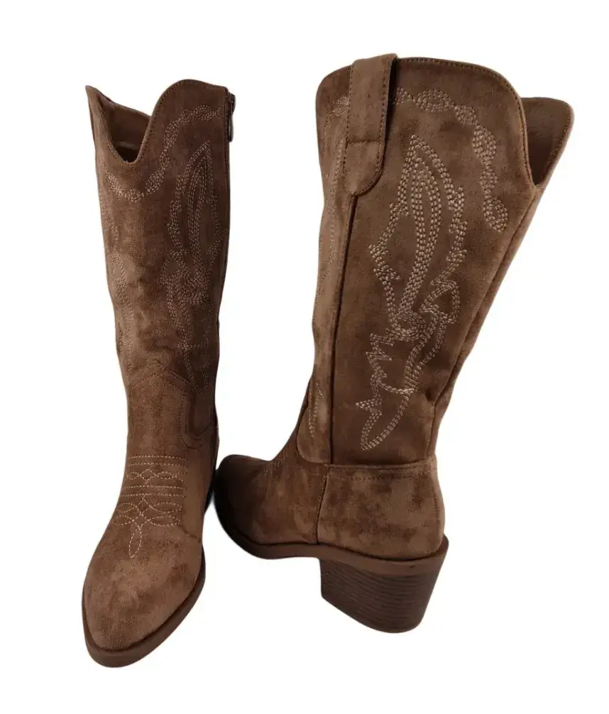 Botki VINCEZA 16508 Beżowy
