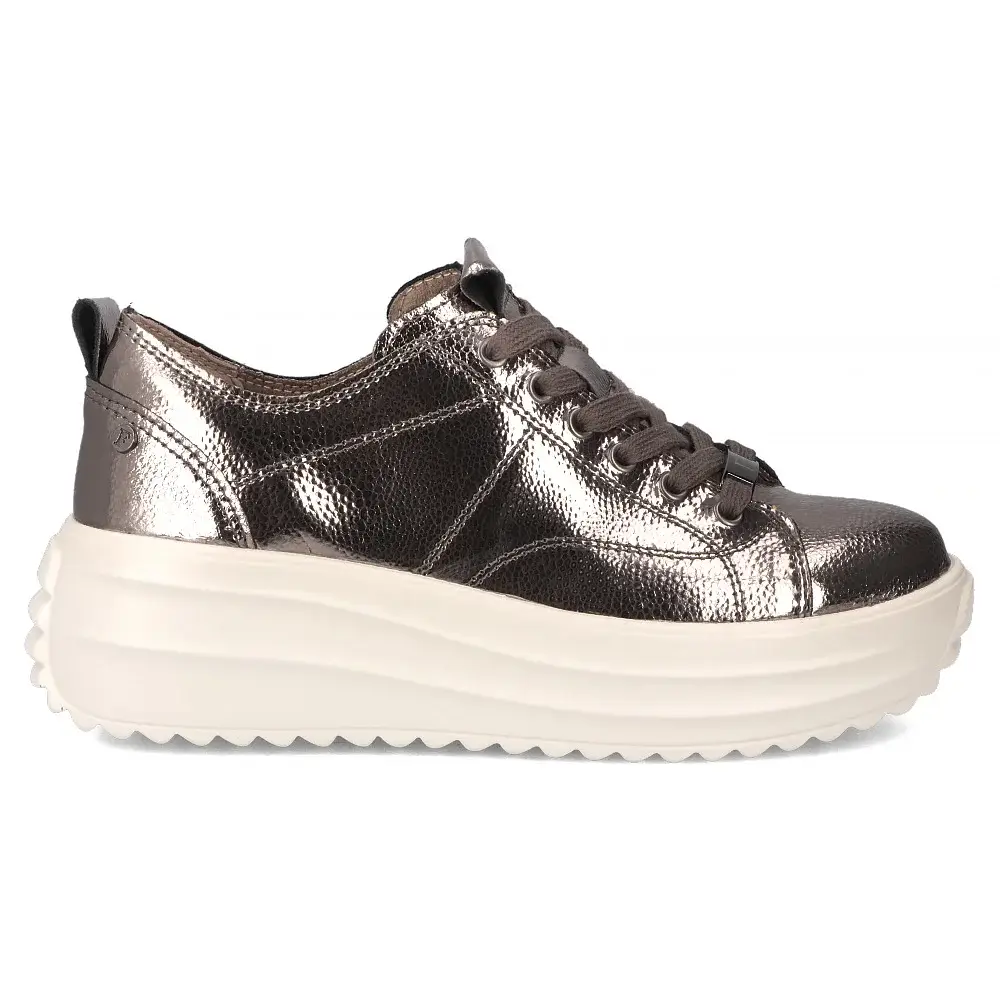Skórzane sneakersy FILIPPO DP6795 - zdjęcie 12