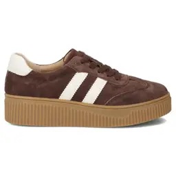 Sneakersy skórzane FILIPPO DP6776 c.brąz - zdjęcie 1
