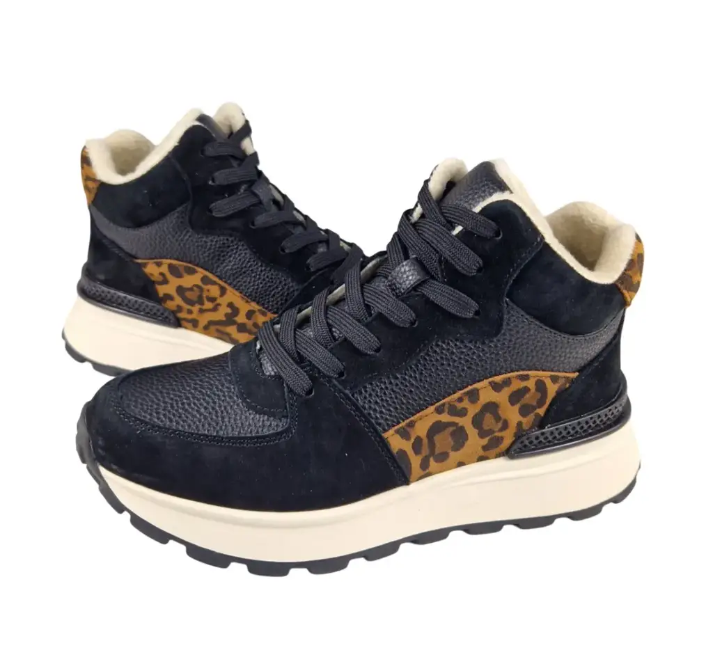 Ocieplane Sneakersy VINCEZA 95355 skóra - zdjęcie 3