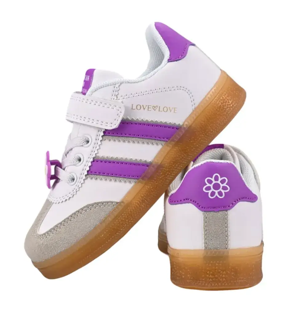 Sneakersy dziewczęce ES 204 Biały