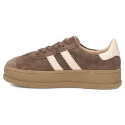 Sneakersy skórzane damskie FILIPPO DP7995 ciemny - zdjęcie 3