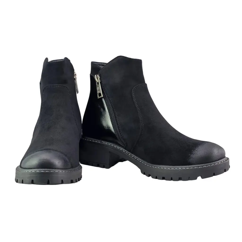 Botki damskie VINCEZA 58673 Czarny - miniatura 7
