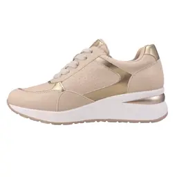 Sneakersy damskie na koturnie EVENTO 9678 - zdjęcie 3