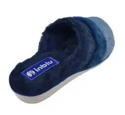 Pantofle damskie INBLU LB102 Granatowy - zdjęcie 3