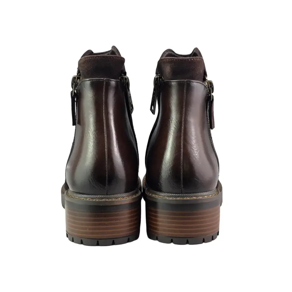 Botki damskie VINCEZA 58673 Brązowy - miniatura 5