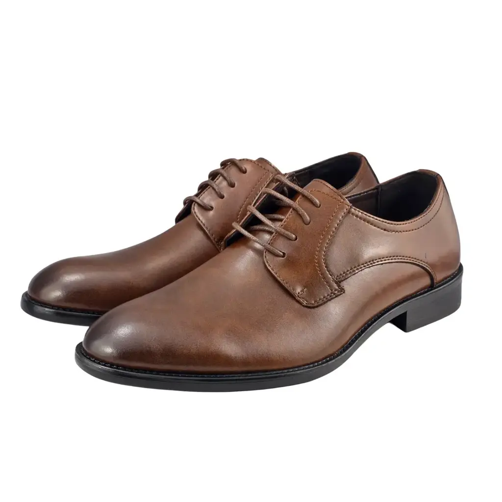 Eleganckie półbuty męskie UNISOFT 700 skóra Brązowy