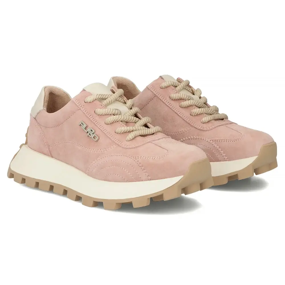 Sneakersy damskie skórzane FILIPPO DP7498 - miniatura 5