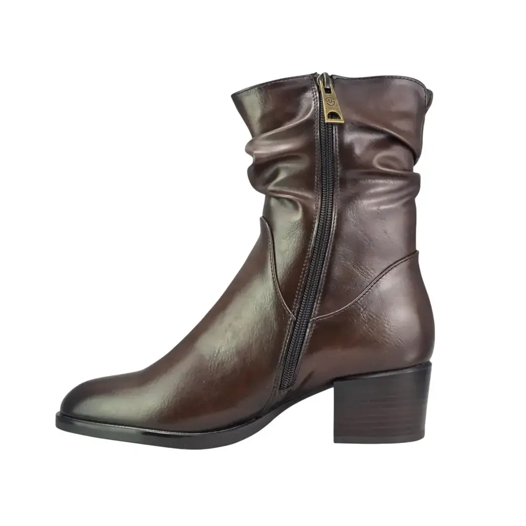 Botki damskie VINCEZA 58682 Brązowy - miniatura 2