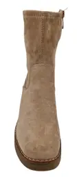 Botki damskie ESTETIC D-708 Beżowy - zdjęcie 2
