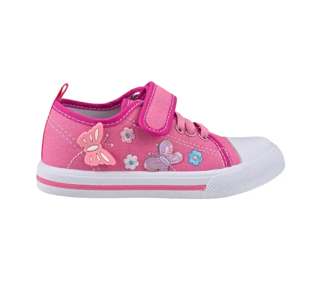Tenisówki dziewczęce z rzepą AMERICAN TEN 187