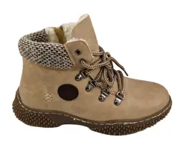 Damskie trzewiki UNISOFT 25BT02-9374 Camel