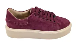 Sneakers VINCEZA 79578 skóra Bordowy