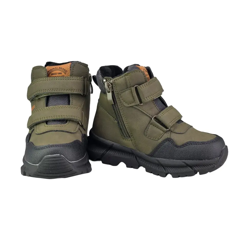 Obuwie zimowe chłopięce AMERCIAN XD 141 Khaki - miniatura 6