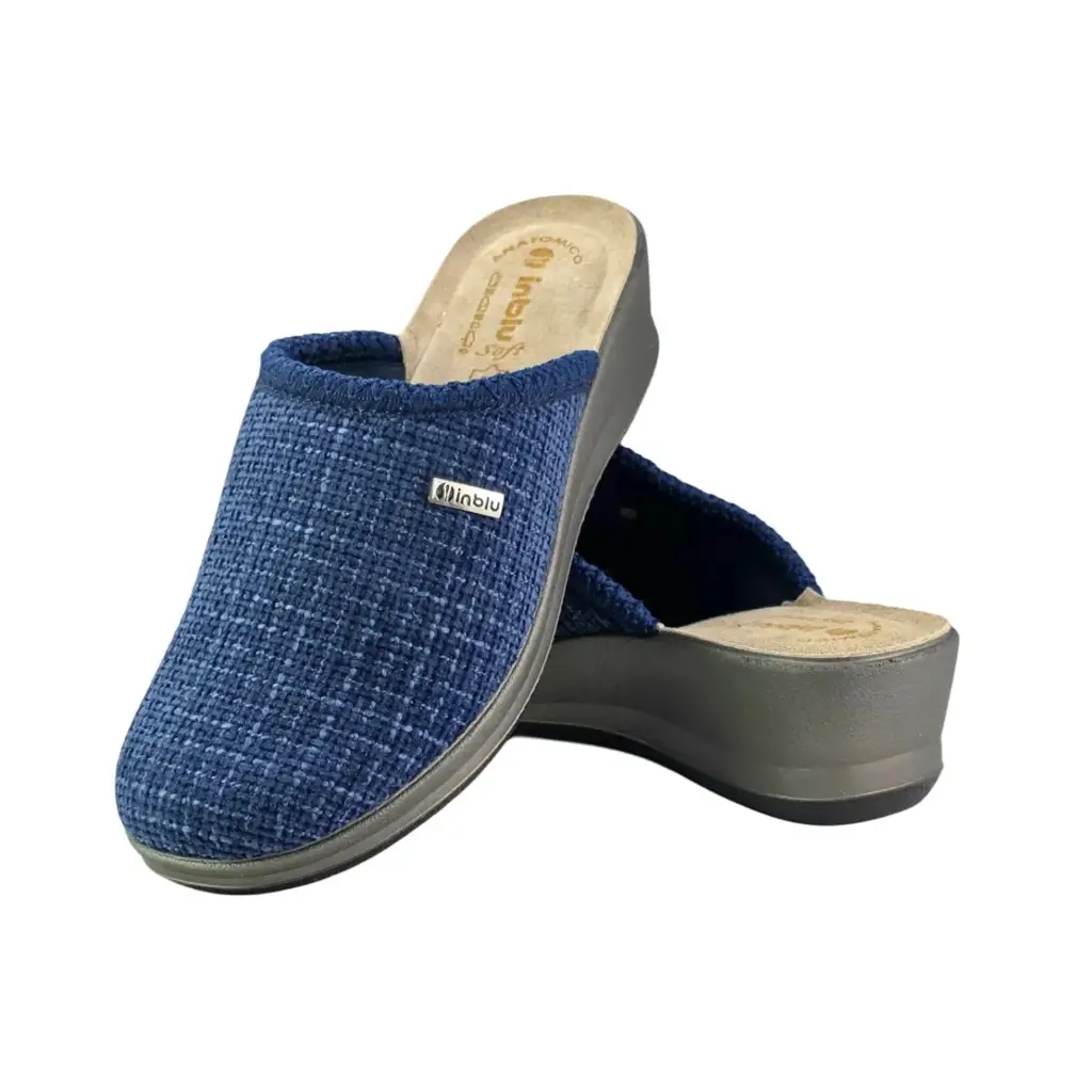 Pantofle damskie INBLU GI000032 Granatowy - miniatura 4