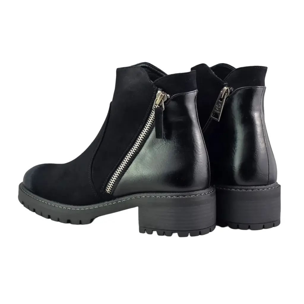Botki damskie VINCEZA 58673 Czarny - miniatura 6
