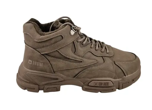 Sneakersy męskie BIG STAR OO174583 j.brąz - zdjęcie 1