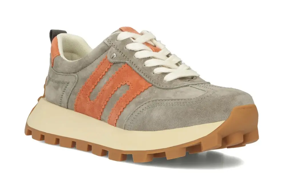 Skórzane sneakersy FILIPPO DP6743 - zdjęcie 8