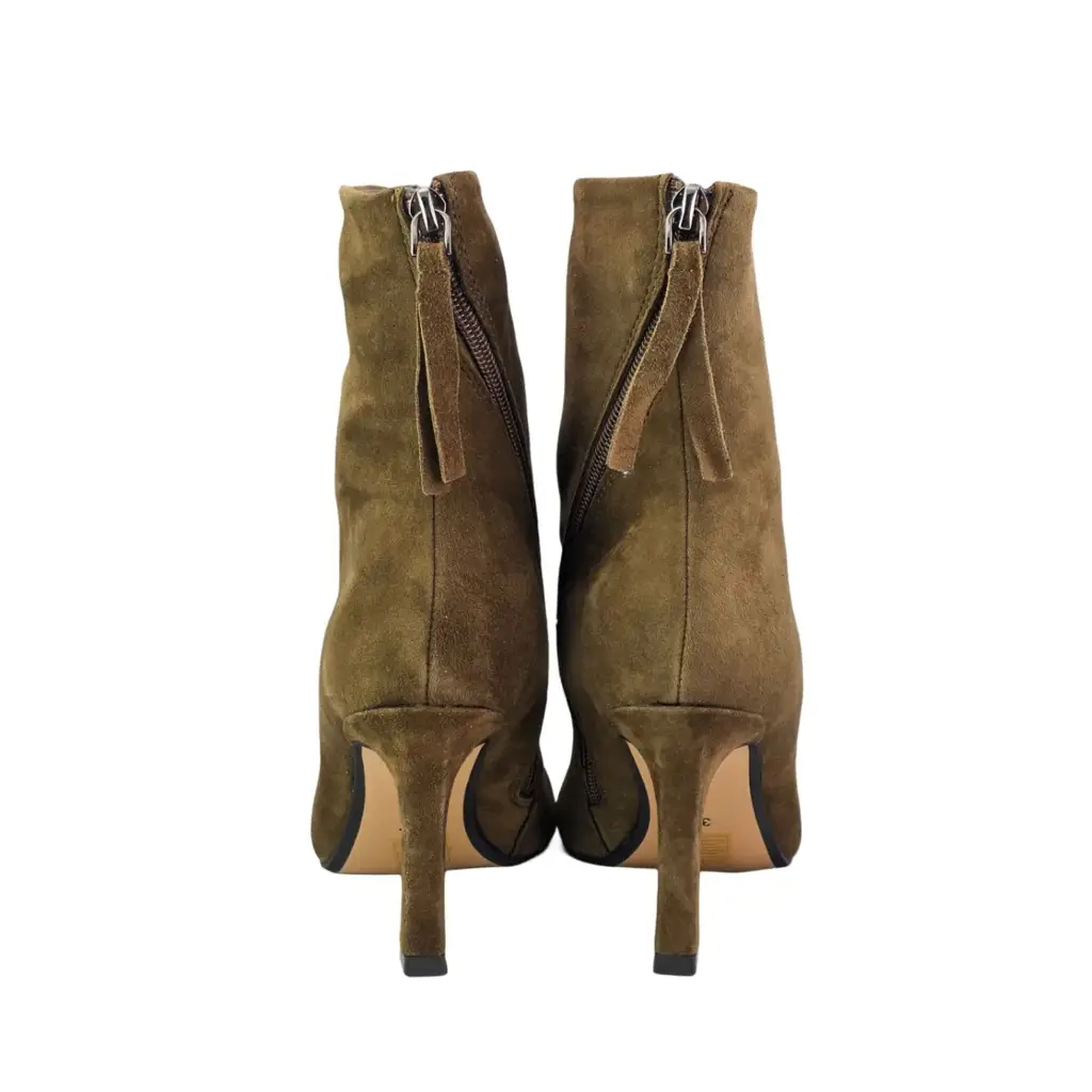 Botki damskie skórzane VINCEZA 67024 Camel - miniatura 4