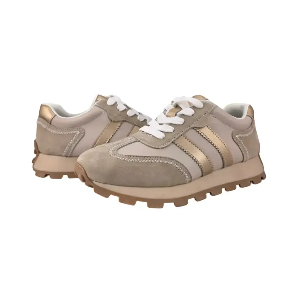 Sneakersy skórzane S.BARSKI LR61-7096 - zdjęcie 7