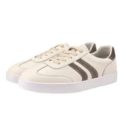 Skórzane sneakersy VINCEZA 41505 beż skóra - zdjęcie 1