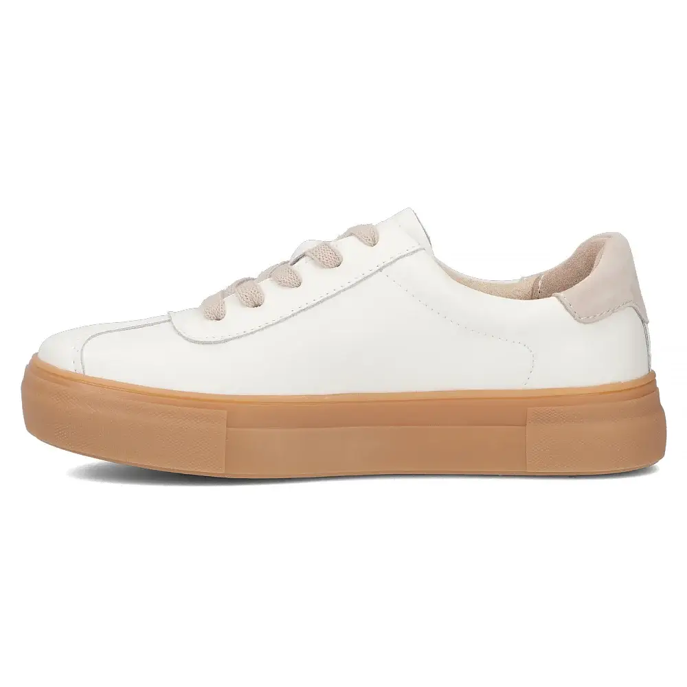 Skórzane sneakersy FILIPPO DP6798 - zdjęcie 8