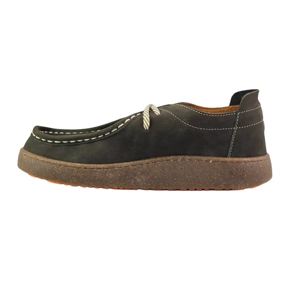 Półbuty damskie ESTETIC 261001 nubuck Brązowy - miniatura 4