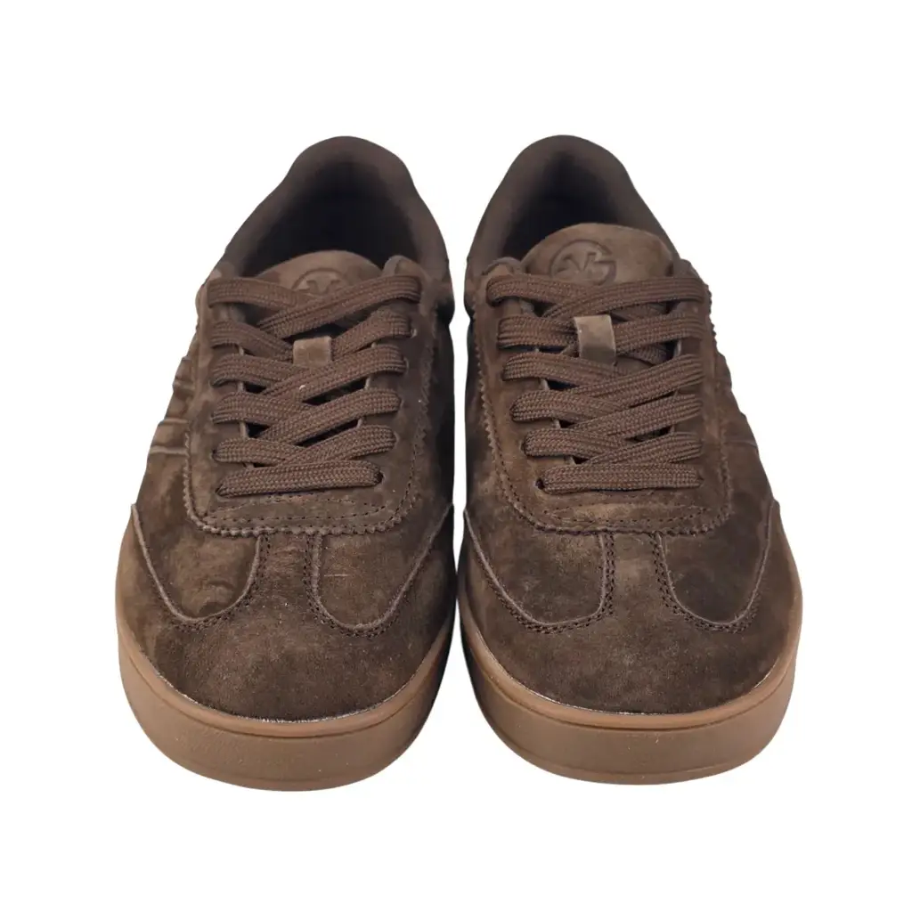 Sneakersy damskie skórzane VINCEZA 95434 Czekoladowy - miniatura 5