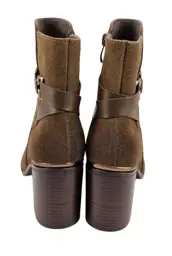 Botki skórzane SERGIO LEONE BT25384-S Khaki